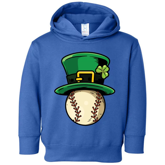 St Patricks Baseball For Coach Sports Cute Gift Toddler Hoodie