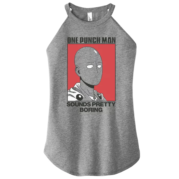 Sounds Pretty Boring Women’s Perfect Tri Rocker Tank