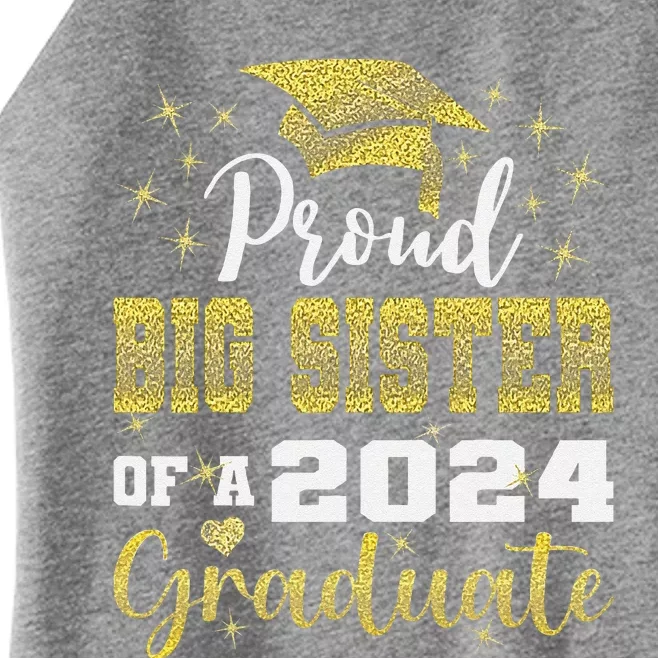 Super Proud Big Sister 2024 Graduate Awesome Family College Women’s Perfect Tri Rocker Tank