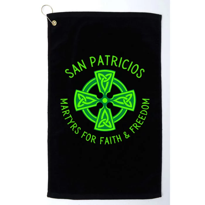 Saint Patrick's Battalion San Patricios Catholic Gift Platinum Collection Golf Towel