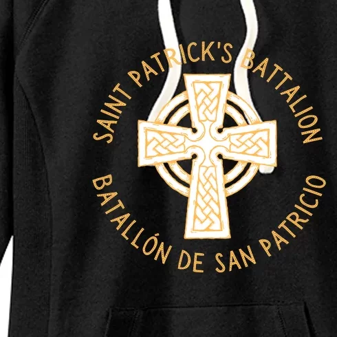 Saint Patrick's Battalion San Patricios Catholic Gift Women's Fleece Hoodie