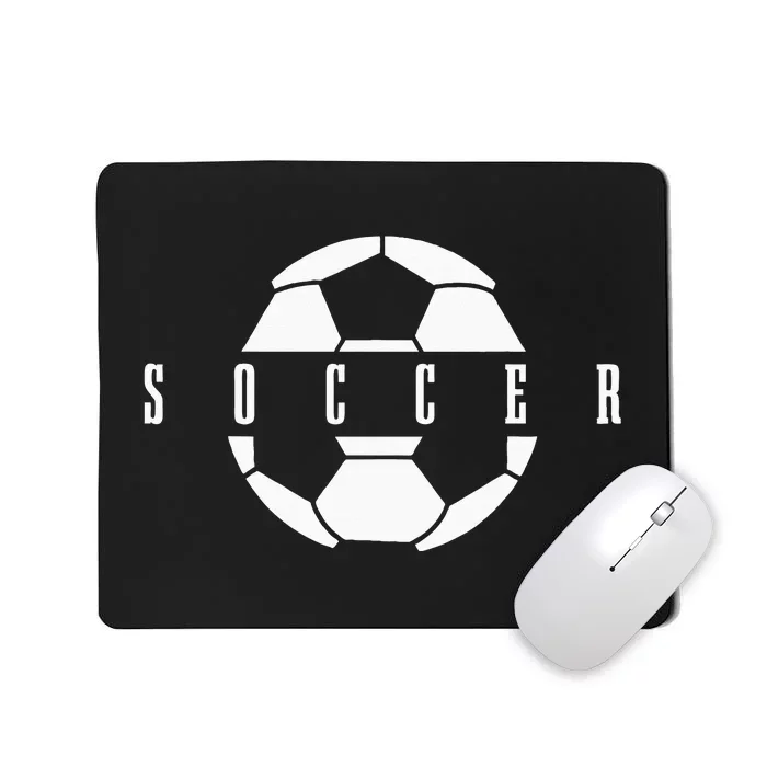 Soccer Player Ball Mousepad