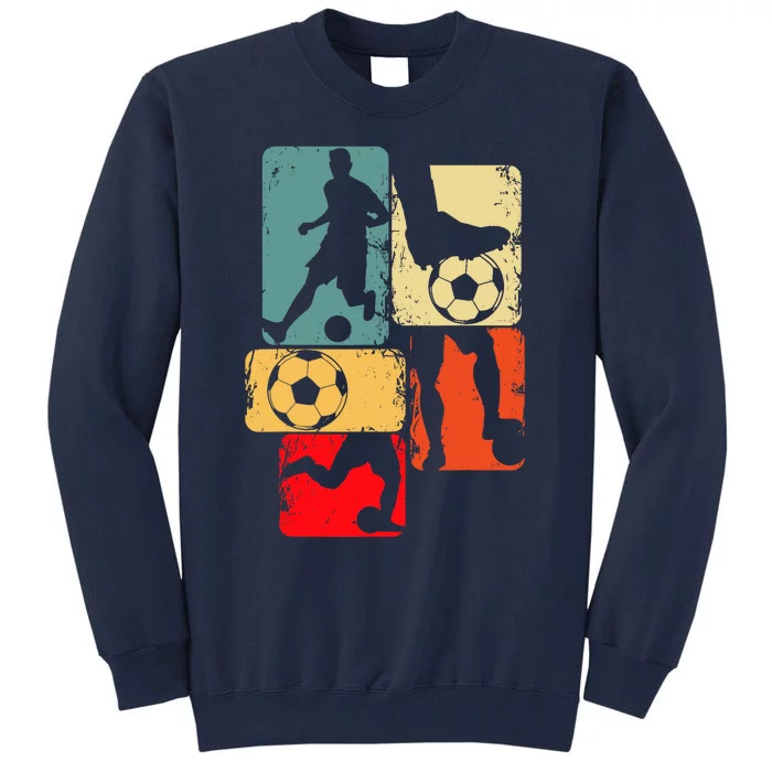 Soccer Player Boy Tall Sweatshirt