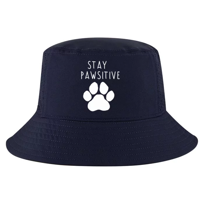 Stay Pawsitive Cool Gift Cool Comfort Performance Bucket Hat