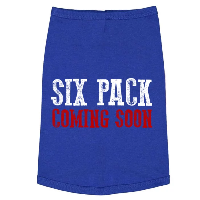 Six Pack Coming Soon Gift Doggie Tank