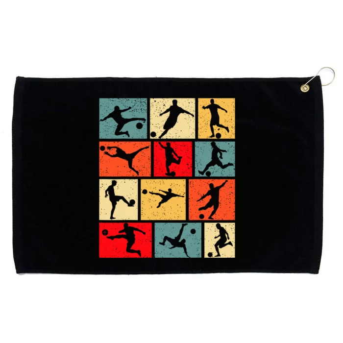 Soccer Player Cool Grommeted Golf Towel