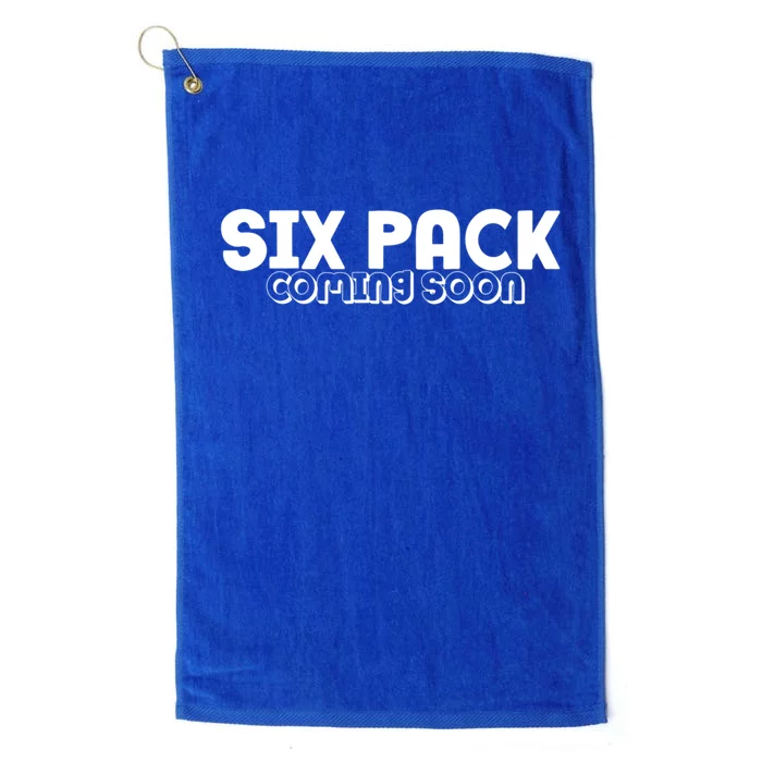 Six Pack Coming Soon Platinum Collection Golf Towel