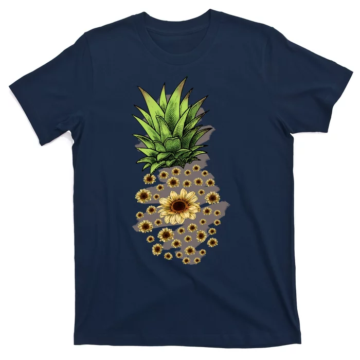 Sunflower Pineapple Cute T-Shirt