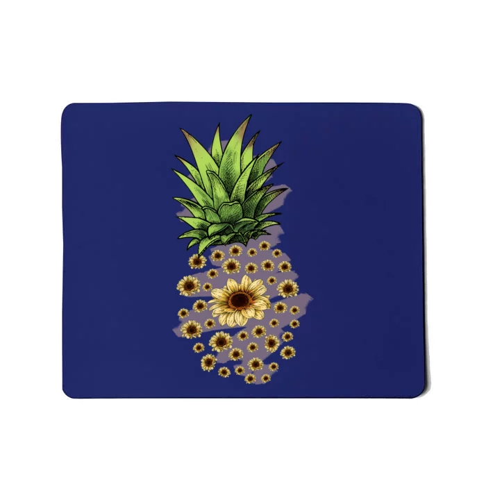 Sunflower Pineapple Cute Mousepad