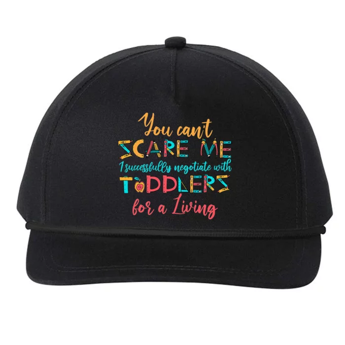 School Provider Child Care Daycare Teacher Snapback Five-Panel Rope Hat