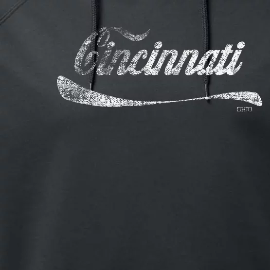 Soda Pop Cincinnati Cola Performance Fleece Hoodie