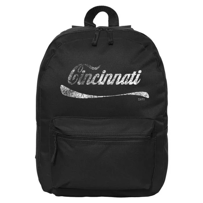 Soda Pop Cincinnati Cola 16 in Basic Backpack