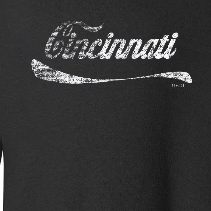 Soda Pop Cincinnati Cola Toddler Sweatshirt