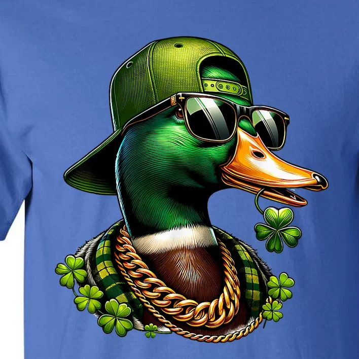 Saint Patricks Call Me Lucky Mallard Duck St PatrickS Day Tall T-Shirt