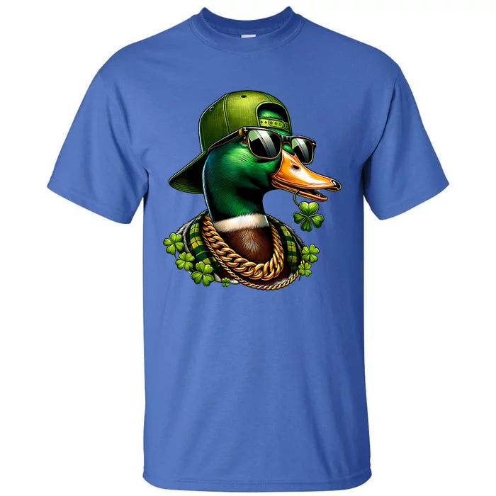 Saint Patricks Call Me Lucky Mallard Duck St PatrickS Day Tall T-Shirt