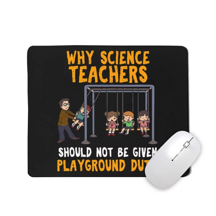 Science Physicist Chemist Teacher Vintage Mousepad