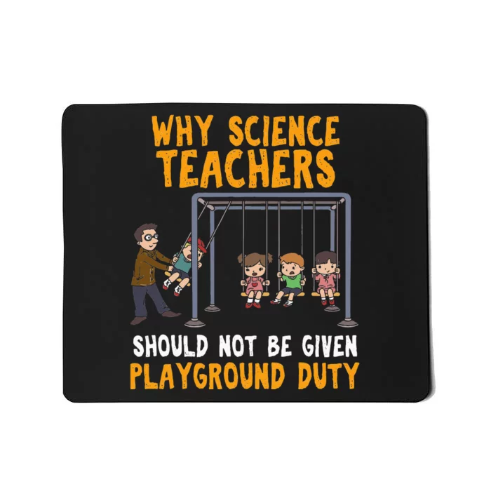 Science Physicist Chemist Teacher Vintage Mousepad