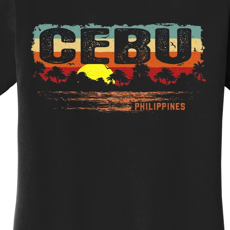 Sunset Philippines Cebu Women's T-Shirt