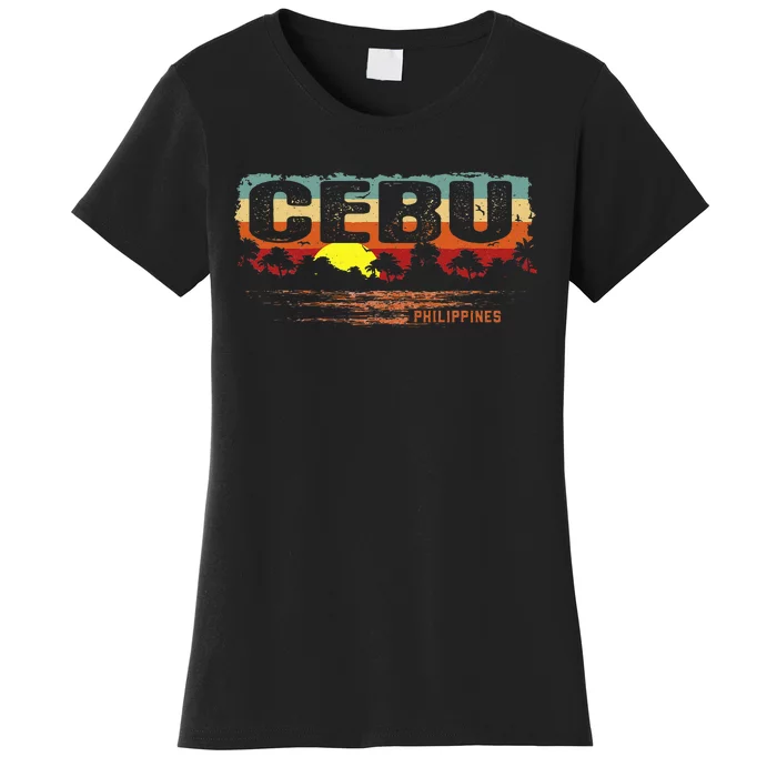 Sunset Philippines Cebu Women's T-Shirt