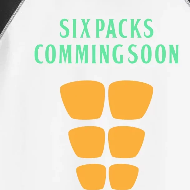 Six Pack Coming Soon Gift For Guys And Gals Cool Gift Toddler Fine Jersey T-Shirt