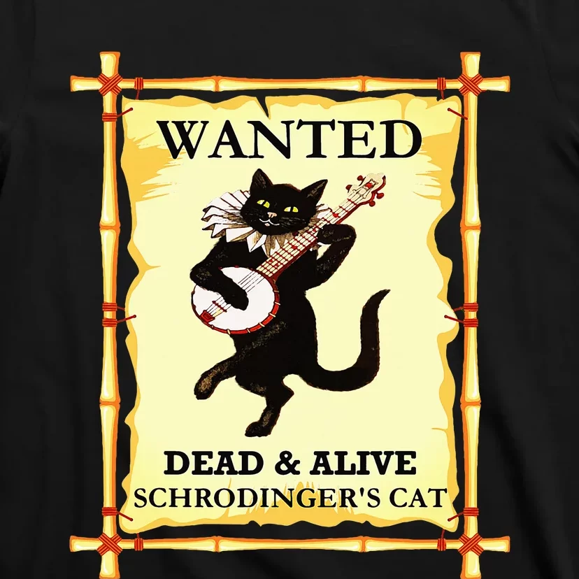 SchrodingerS Physics Cat Quantum Physicist T-Shirt