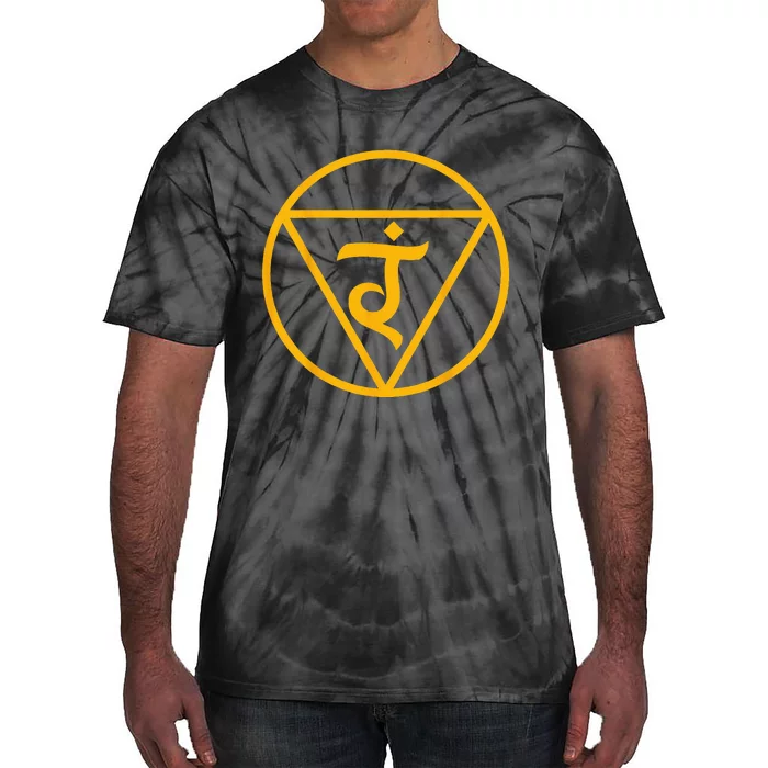 Solar Plexus Chakra for Power Tie-Dye T-Shirt