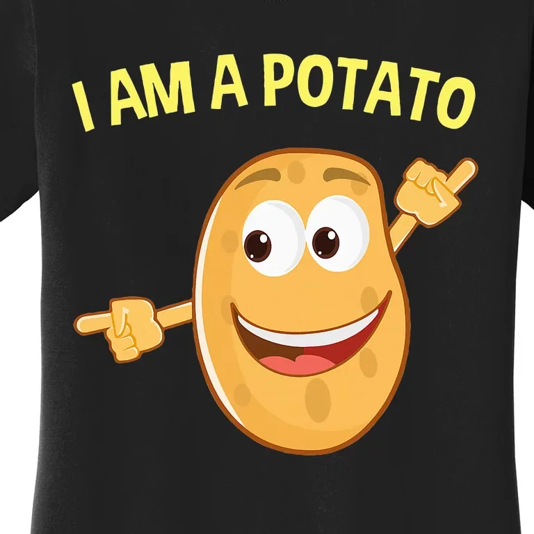 Spooky Potato Costume Simple Easy and Lazy Halloween Idea Women's T-Shirt