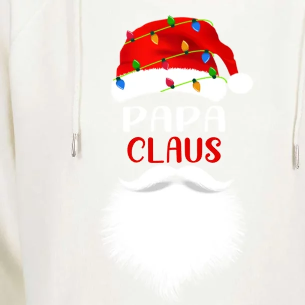 Santa Papa Claus Ugly Christmas Family Matching Pajama Great Gift Womens Funnel Neck Pullover Hood