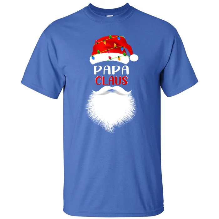 Santa Papa Claus Ugly Christmas Family Matching Pajama Great Gift Tall T-Shirt