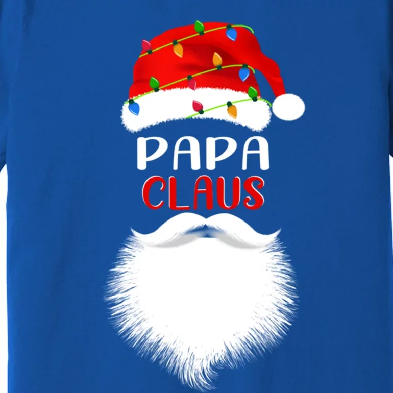 Santa Papa Claus Ugly Christmas Family Matching Pajama Great Gift Premium T-Shirt