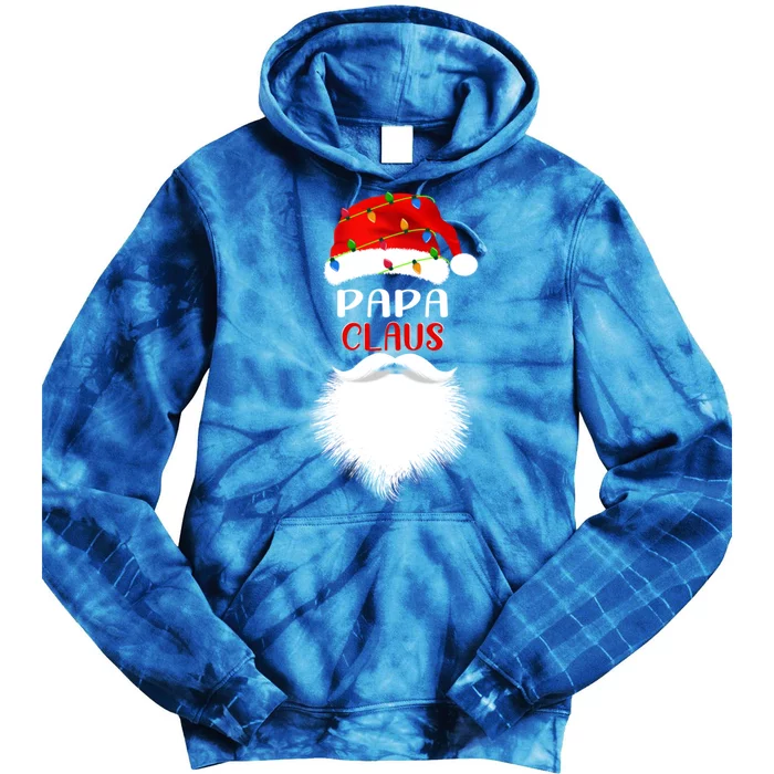 Santa Papa Claus Ugly Christmas Family Matching Pajama Great Gift Tie Dye Hoodie