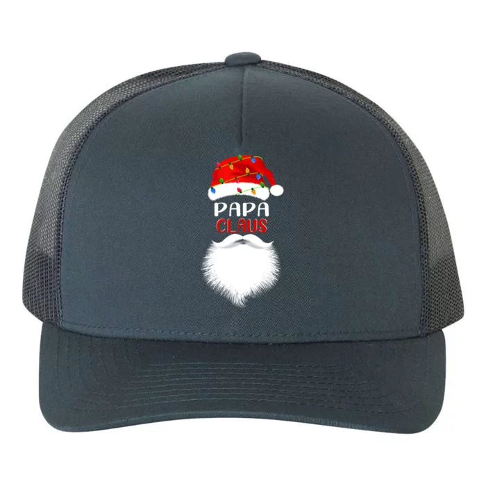 Santa Papa Claus Ugly Christmas Family Matching Pajama Great Gift Yupoong Adult 5-Panel Trucker Hat