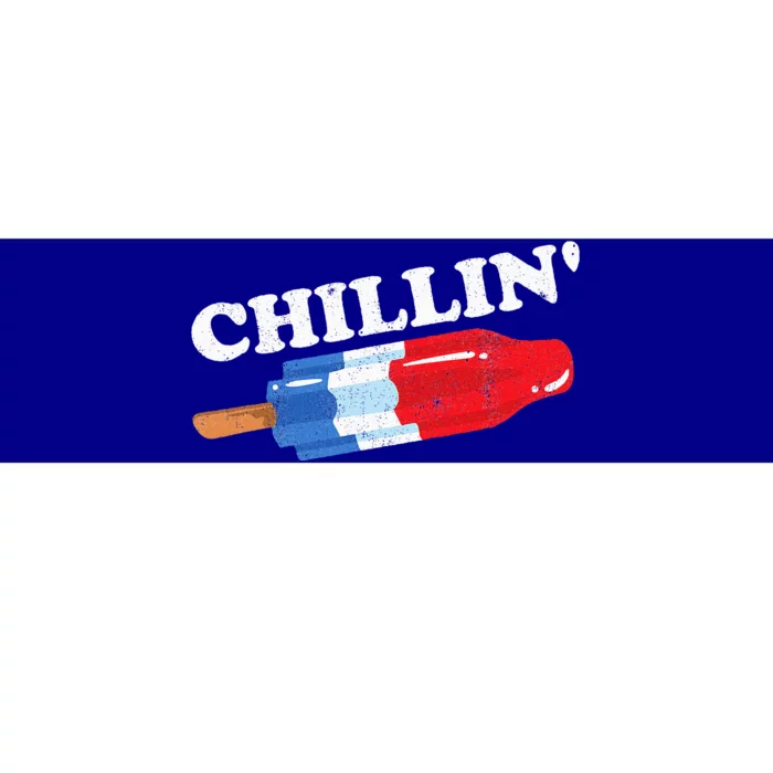 Summer Popsicle Chillin Funny Bomb Retro 80s Pop Gift Bumper Sticker