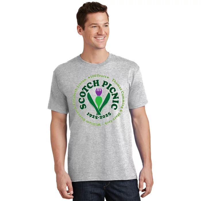 Scotch Picnic Clear Backgound T-Shirt