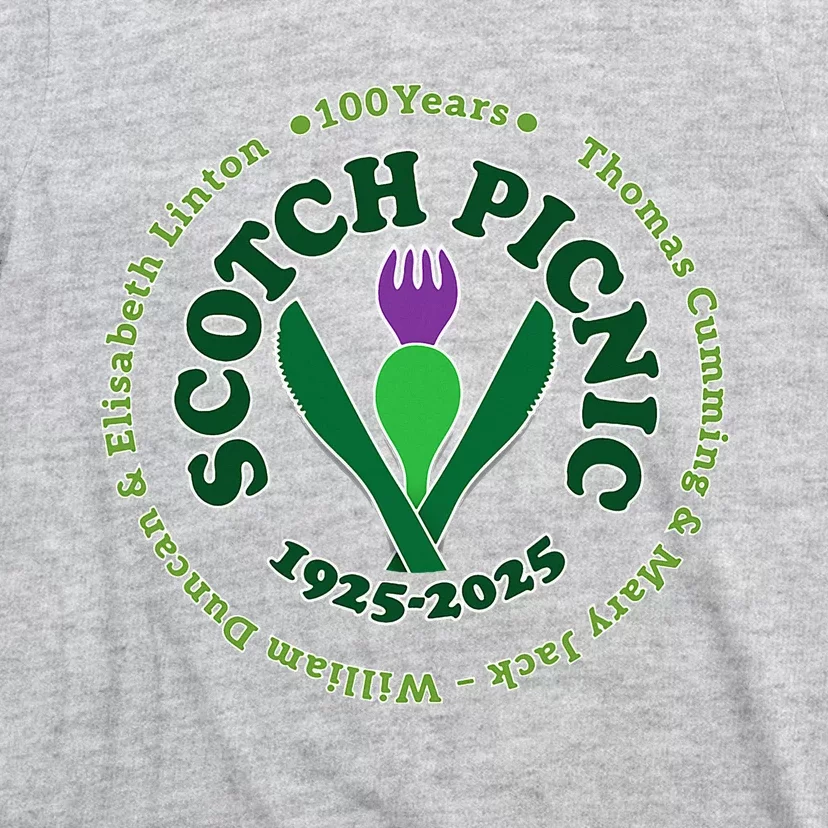 Scotch Picnic Clear Backgound T-Shirt