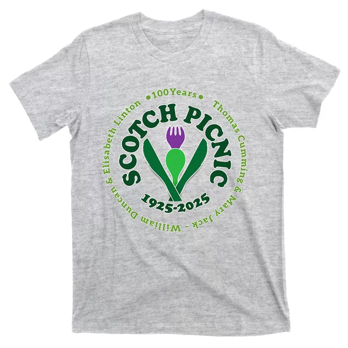 Scotch Picnic Clear Backgound T-Shirt