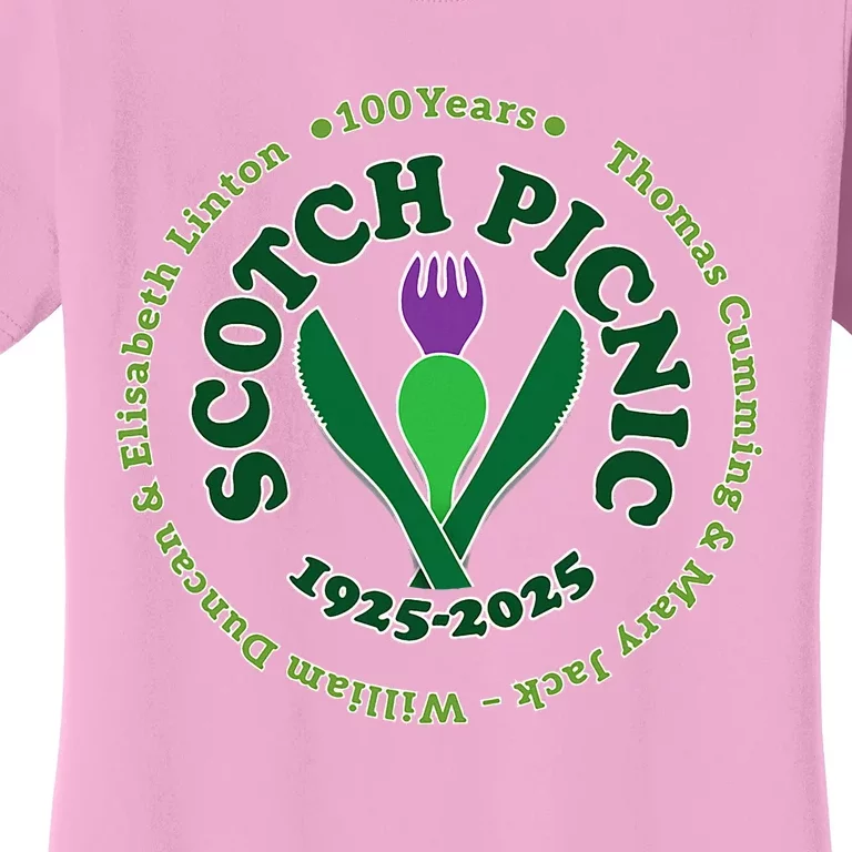 Scotch Picnic Clear Backgound Women's T-Shirt