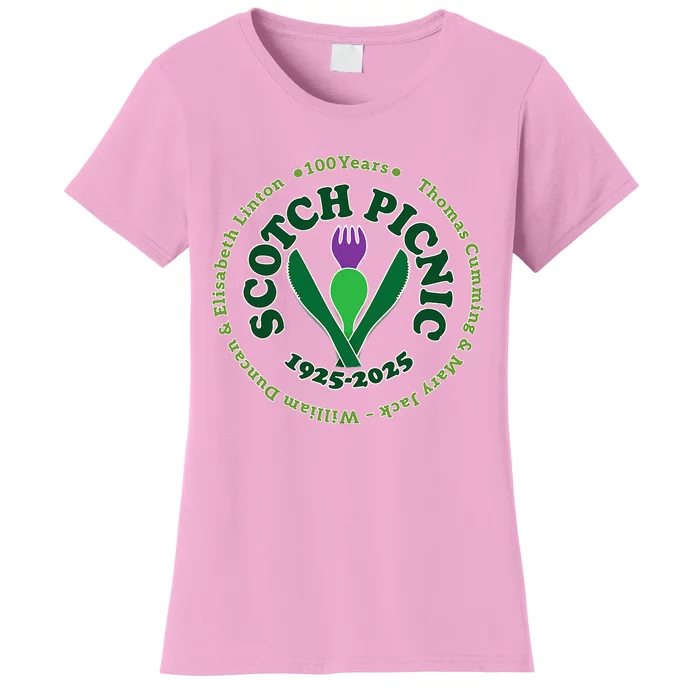 Scotch Picnic Clear Backgound Women's T-Shirt