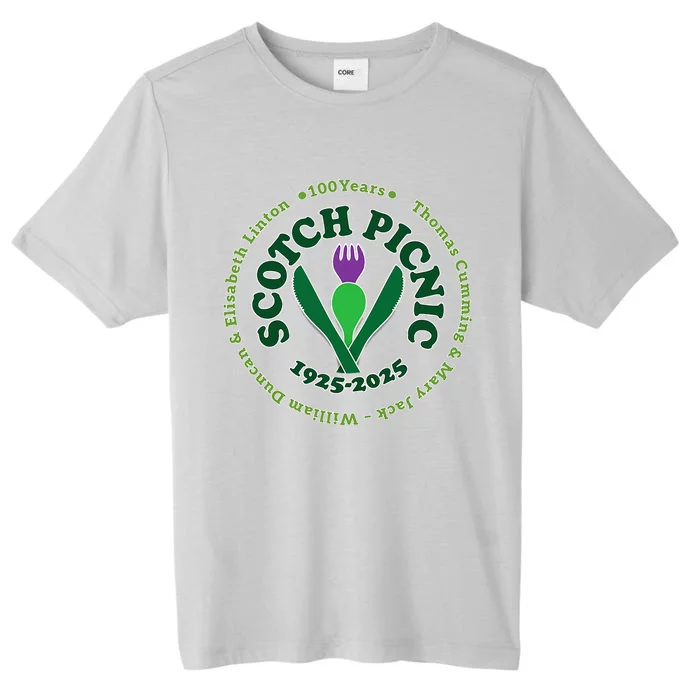 Scotch Picnic Clear Backgound ChromaSoft Performance T-Shirt