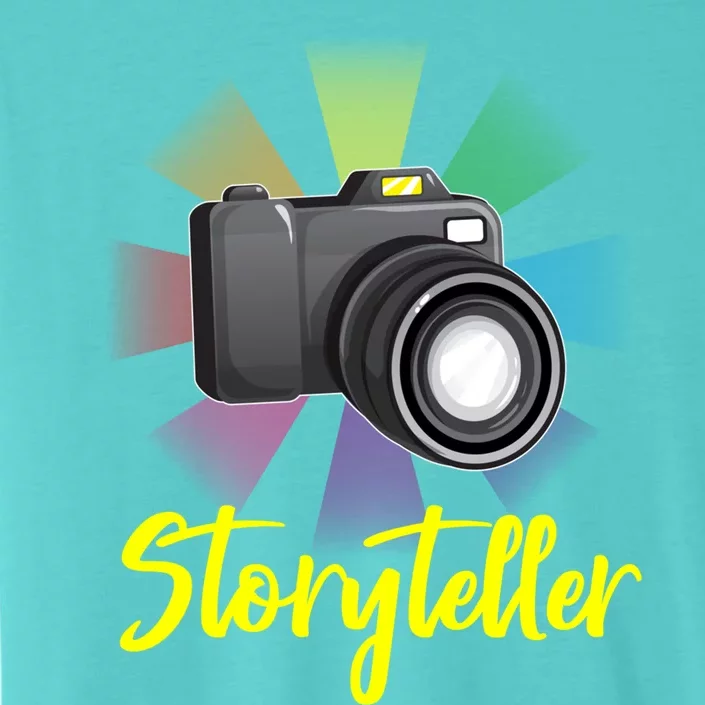 Storyteller Photographer Camera Photographing Funny Gift ChromaSoft Performance T-Shirt