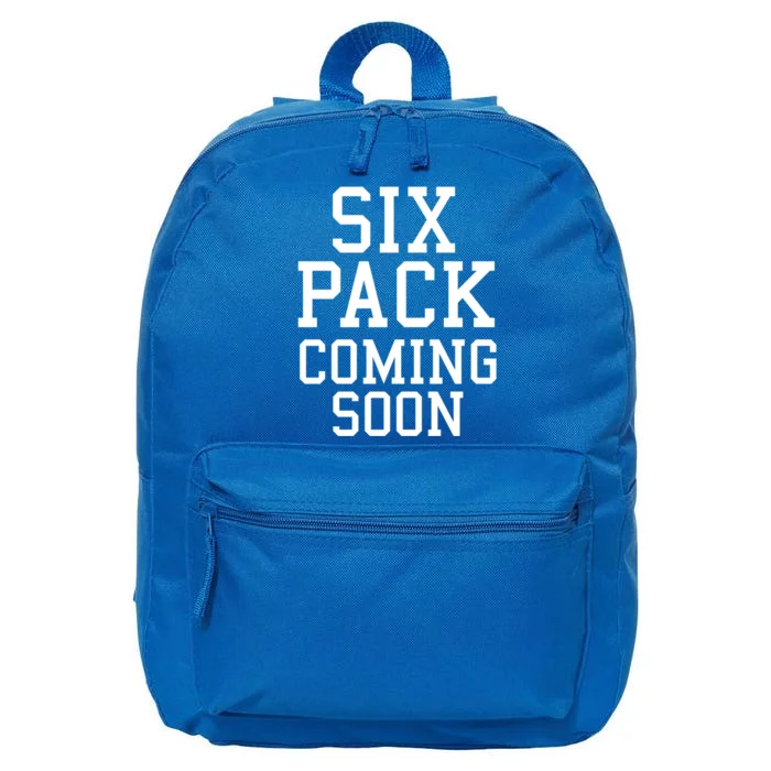 Six Pack Coming Soon Cool Gift 16 in Basic Backpack