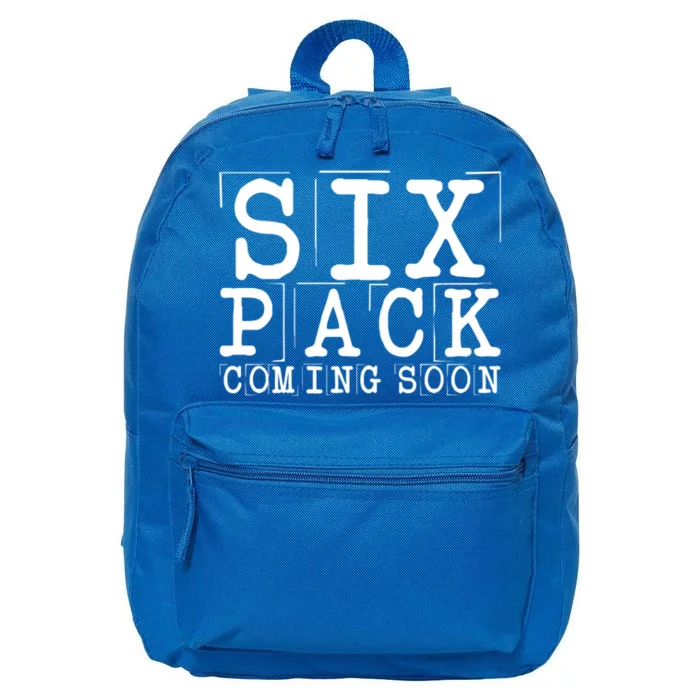 Six Pack Coming Soon Giftgiftgiftgift 16 in Basic Backpack