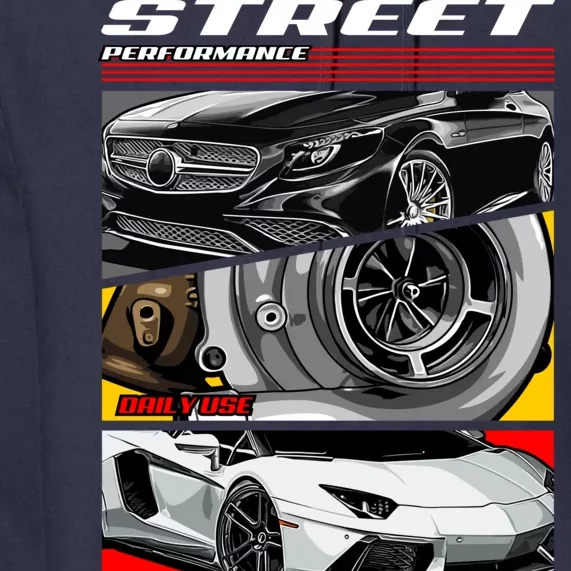 Street Performance Car Turbo Kit Design Premium Hoodie