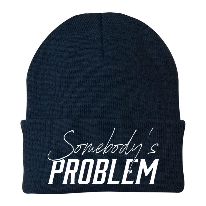 Somebody's Problem Country Knit Cap Winter Beanie