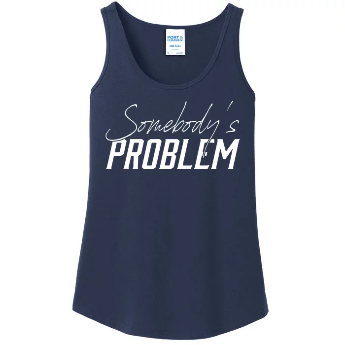 Somebody's Problem Country Ladies Essential Tank