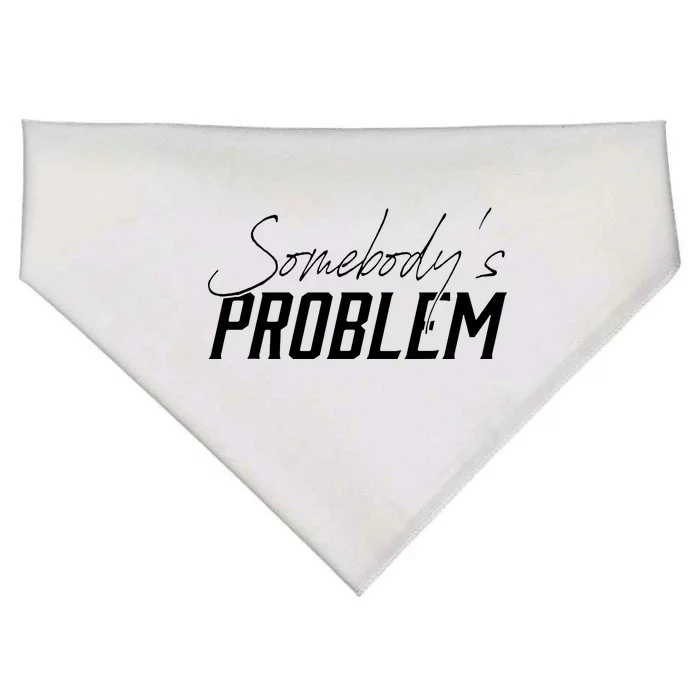 Somebody's Problem Country USA-Made Doggie Bandana