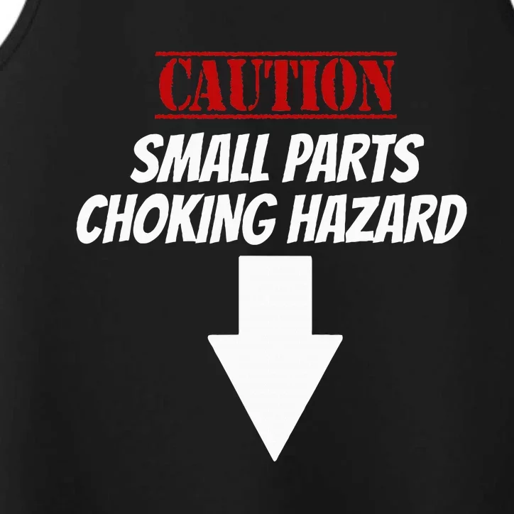 Small Parts Choking Hazard Funny Embarrassing Inappropriate Performance Tank