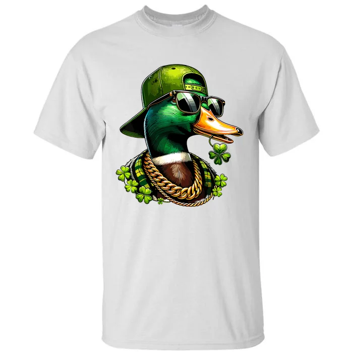 Saint Patricks Call Me Lucky Mallard Duck St Patricks Day Tall T-Shirt