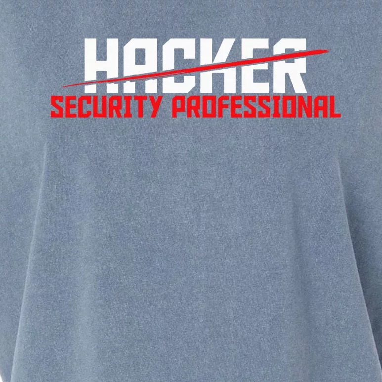 Security Professional Cybersecurity Cyber Hacker Hacking Garment-Dyed Women's Muscle Tee