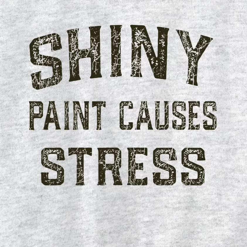 Shiny Paint Causes Stress Rat Rod Rules Automotive Kids Sweatshirt